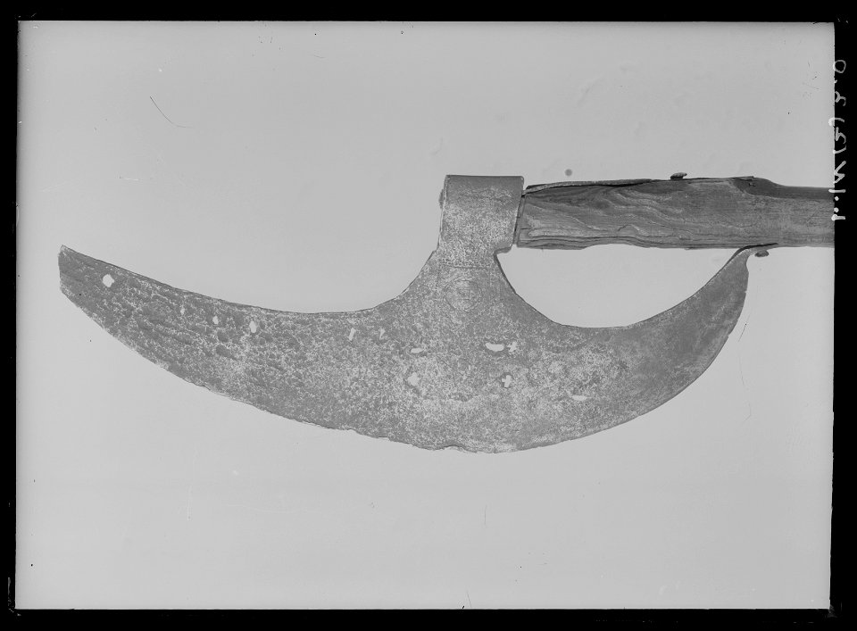 Skäggyxa, guisarme, 1500-1600-tal - Livrustkammaren - 18882