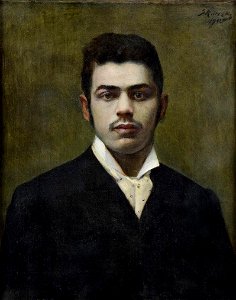 Skutecký Döme - Portrét Mladého Muža (1902)