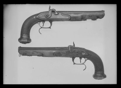 Slagexflintlåspistoler - Livrustkammaren - 44363