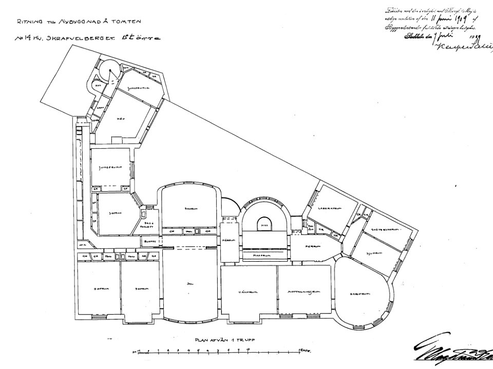 Skravelberget Större 14, vån 1 tr, 1909