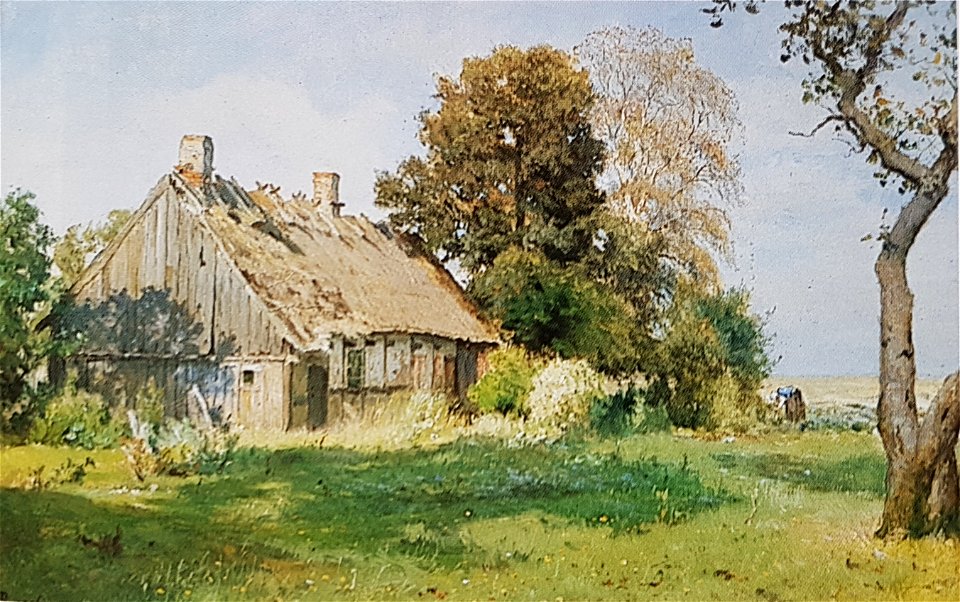 Skånskt sommarlandskap x Gustaf Rydberg