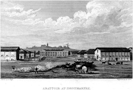 Slaughtering House - Montmartre, 1831