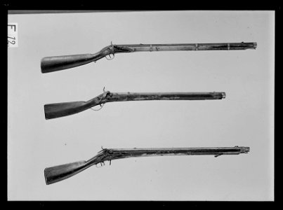 Slagsnapplåslodbösa, nordsvensk typ, 1800-talets mitt - Livrustkammaren - 9423