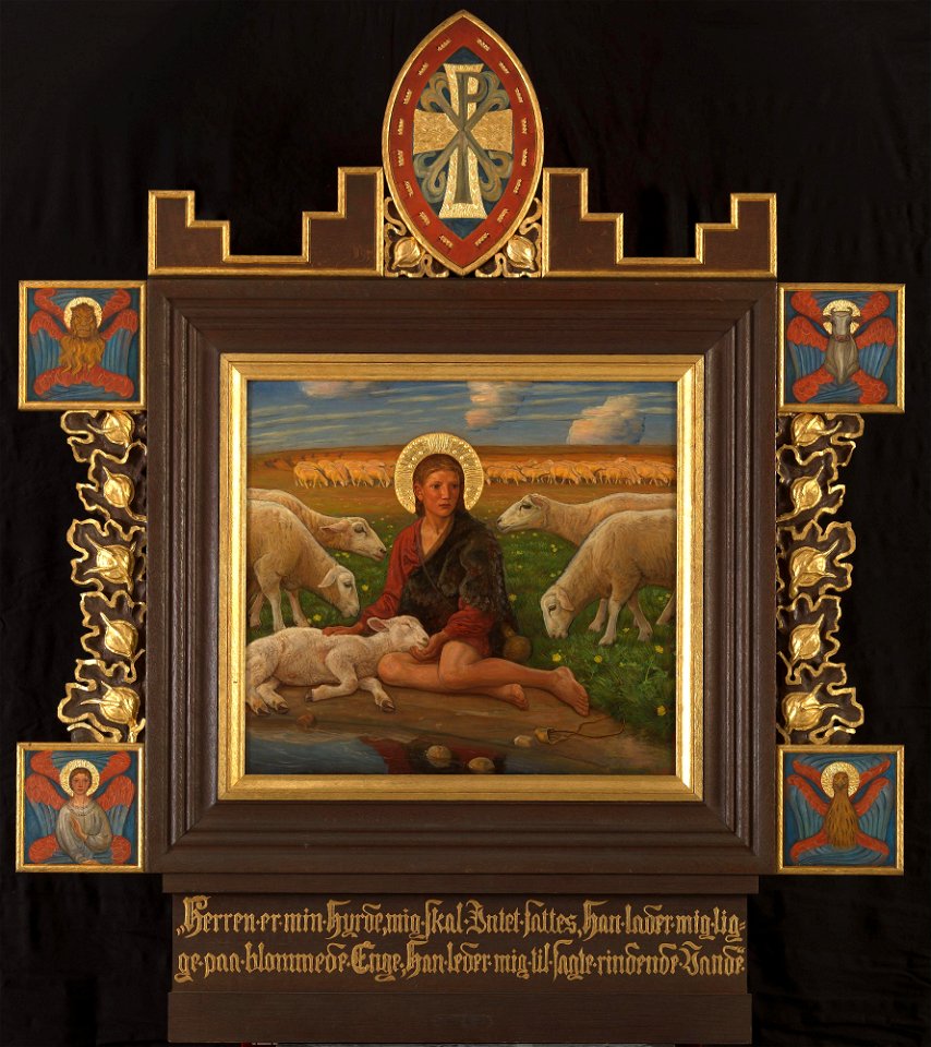 Joakim Skovgaard - The Good Shepherd - NG.M.00466 - National Museum of Art, Architecture and Design