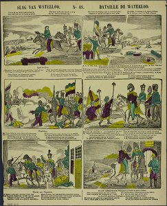 Slag van Waterloo-Catchpenny print-Borms 0191