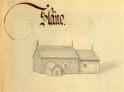 Slädene kyrka - Peringskiöld
