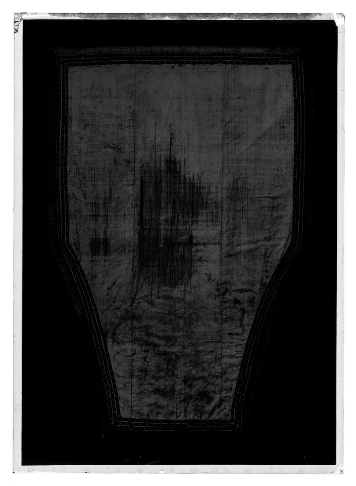 Slädtäcke violett - Livrustkammaren - 52437-negative