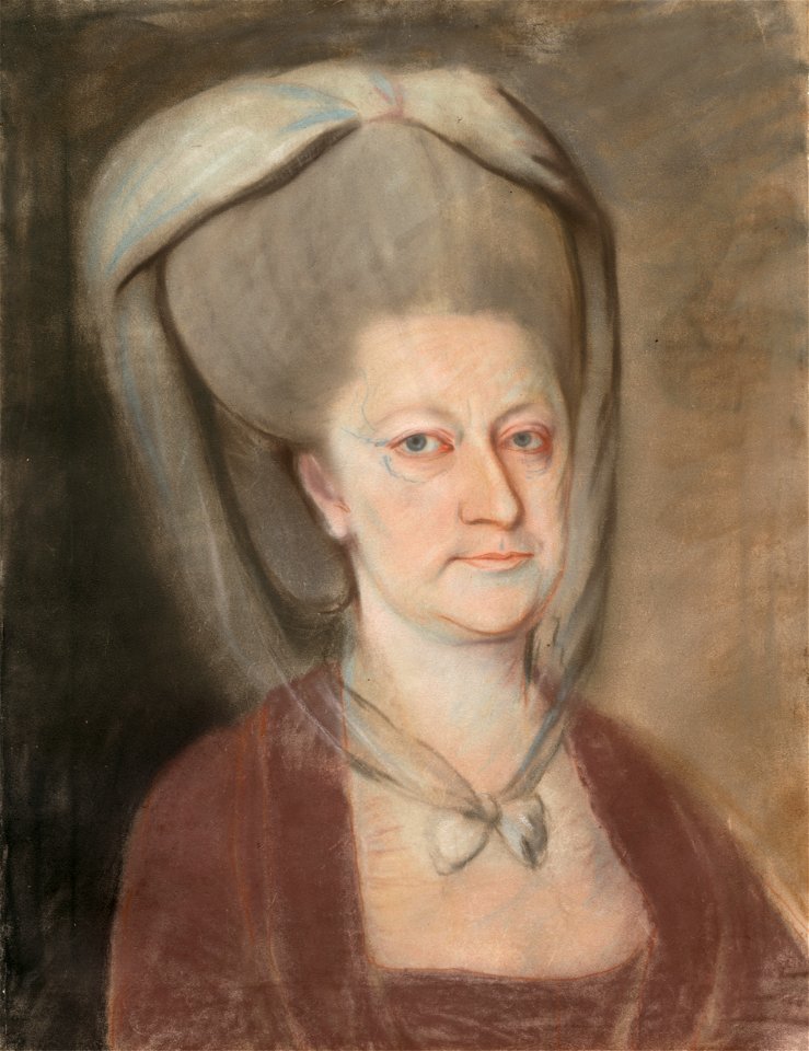 Slovenský maliar zo začiatku 19. storočia - Podobizeň grófky Anny Márie Eszerházy, rod. Erdödy - O 4896 - Slovak National Gallery