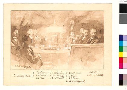 Sleutel bij de aquarel, objectnr TA 36274