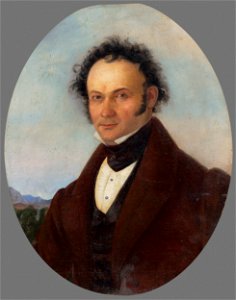 Slovenský majster z 1. polovice 19. storočia - Portrait of a Man - O 449 - Slovak National Gallery