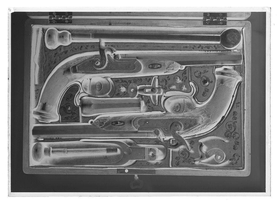 Slaglåspistoler - Livrustkammaren - 18180-negative