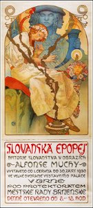 Slav Epic poster - Alfons Mucha