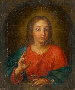 Slovenský maliar z 18. storočia - Bust of Christ - O 5744 - Slovak National Gallery