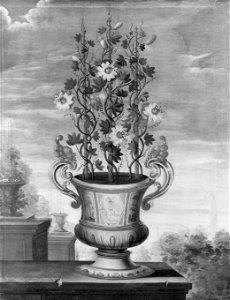 Slingerväxt i kruka (David von Cöln) - Nationalmuseum - 15144