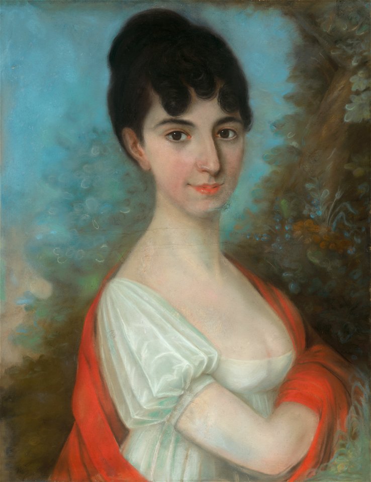 Slovenský maliar z konca 18. storočia - Baroness Antónia Mednyánszká (Portrait of Antónia, Countess of Bolz) - O 4886 - Slovak National Gallery