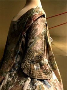Sleeve, French Dress with Watteau Pleat, 1730-1750