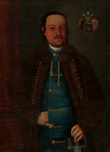 Slovenský maliar z 18. storočia - Portrét Jóba IV. Zmeškala - O 1261 - Orava Gallery