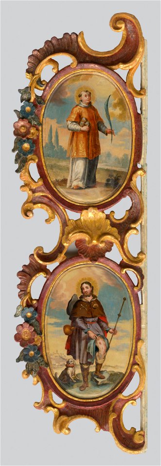 Slovenský maliar a rezbár z 2. polovice 18. storočia - Altar of Martyr Saints Stephen and Roch - O 5389 - Slovak National Gallery