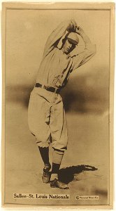 Slim Sallee, St. Louis Cardinals, baseball card portrait LCCN2007685734