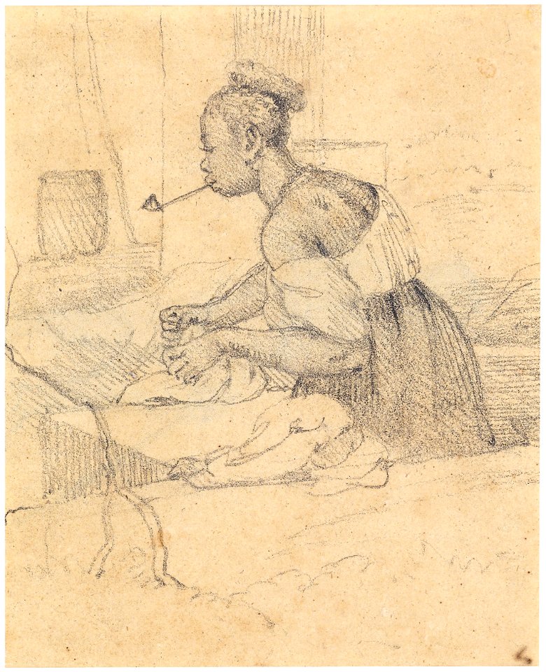Slave Labourer (1), da Coleção Brasiliana Iconográfica
