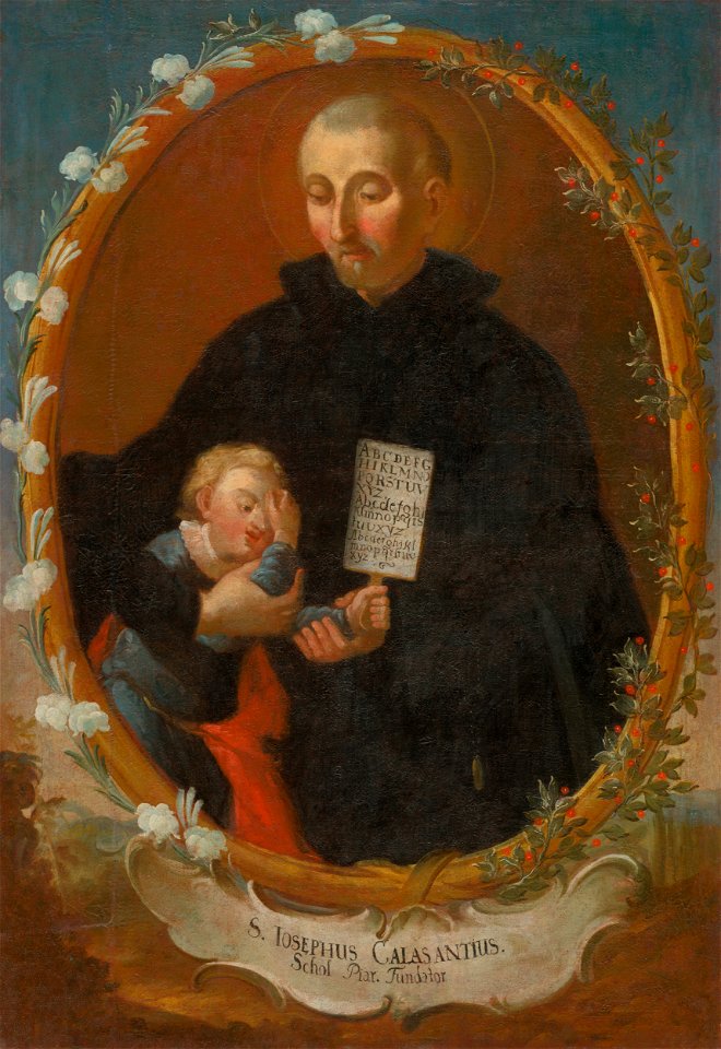 Slovenský maliar z 2. polovice 18. storočia - Saint Joseph Calasanz - O 3915 - Slovak National Gallery