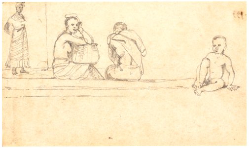 Slaves and negroes at Rio and Bahia (1), da Coleção Brasiliana Iconográfica