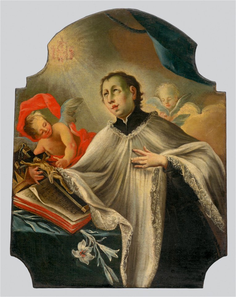 Slovenský maliar z 2. polovice 18. storočia - Svätý Alojz - O 3001 ...