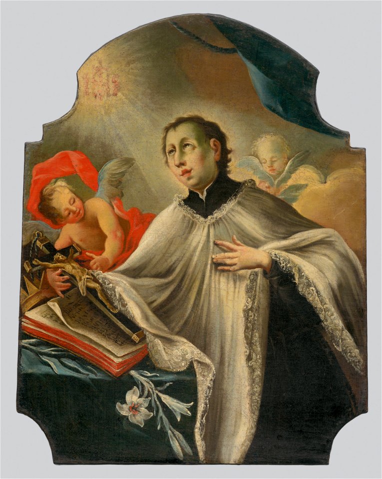 Slovenský maliar z 2. polovice 18. storočia - Svätý Alojz - O 3001 - Slovak National Gallery