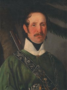 Slovenský maliar zo začiatku 19. storočia - Portrét Michala Kubínyiho - O 93 - Orava Gallery