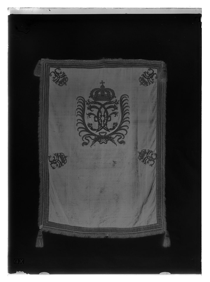 Slädtäcke - Livrustkammaren - 34880-negative