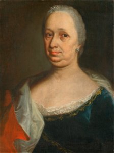 Slovenský maliar z konca 18. storočia - Podobizeň dámy so striebornými náušnicami - O 5694 - Slovak National Gallery