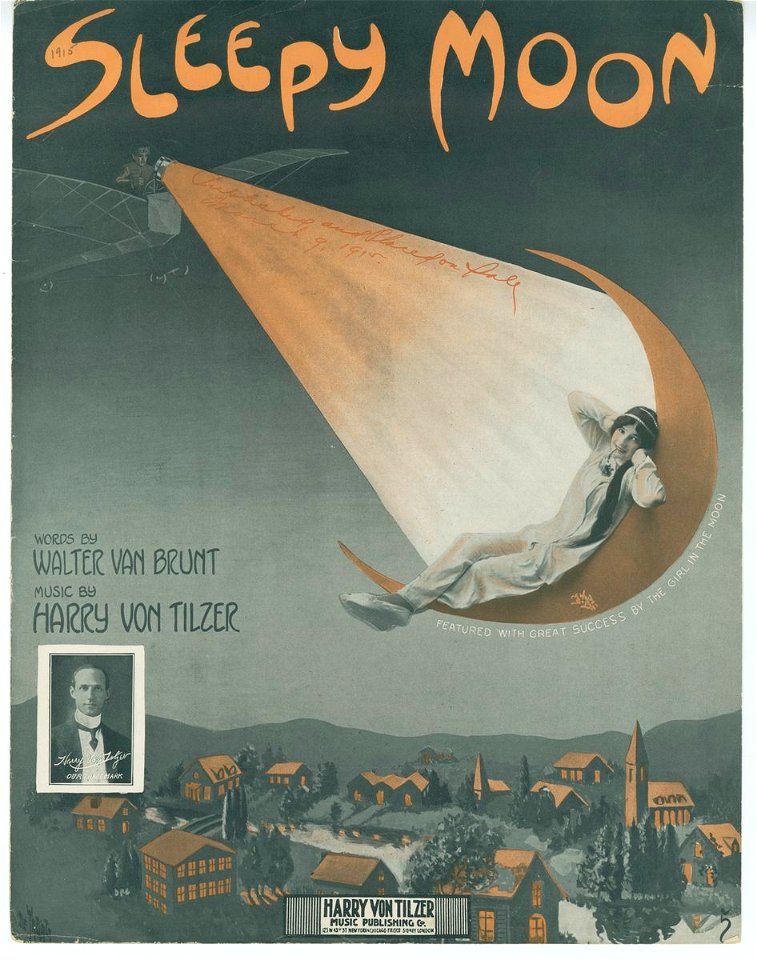Sleepy moon 1915