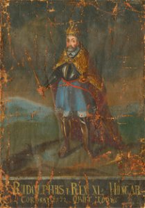 Slovenský maliar z 18. storočia - Uhorský kráľ Rudolf I. - O 5159 - Slovak National Gallery
