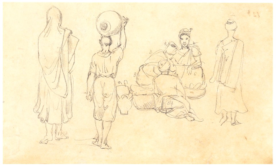 Slaves and negroes at Rio and Bahia (6), da Coleção Brasiliana Iconográfica