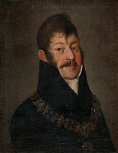 Slovenský maliar zo začiatku 19. storočia - Portrét Štefana II. Illésházyho - O 1471 - Orava Gallery