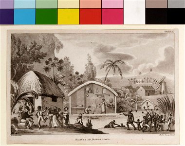 Slaves in Barbadoes RMG E9895