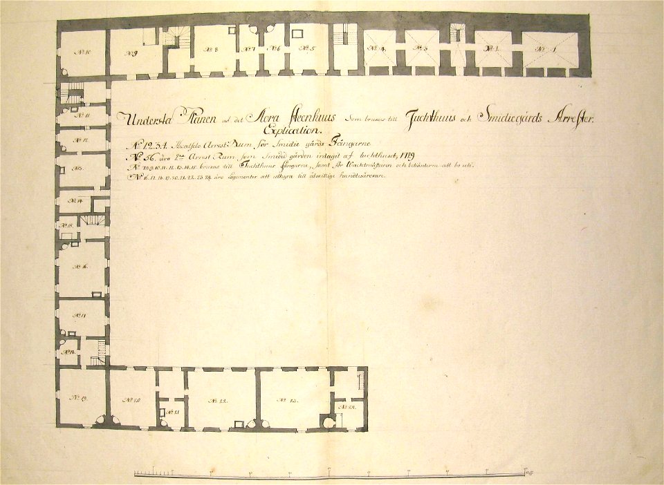Smedjegården 1729-1748