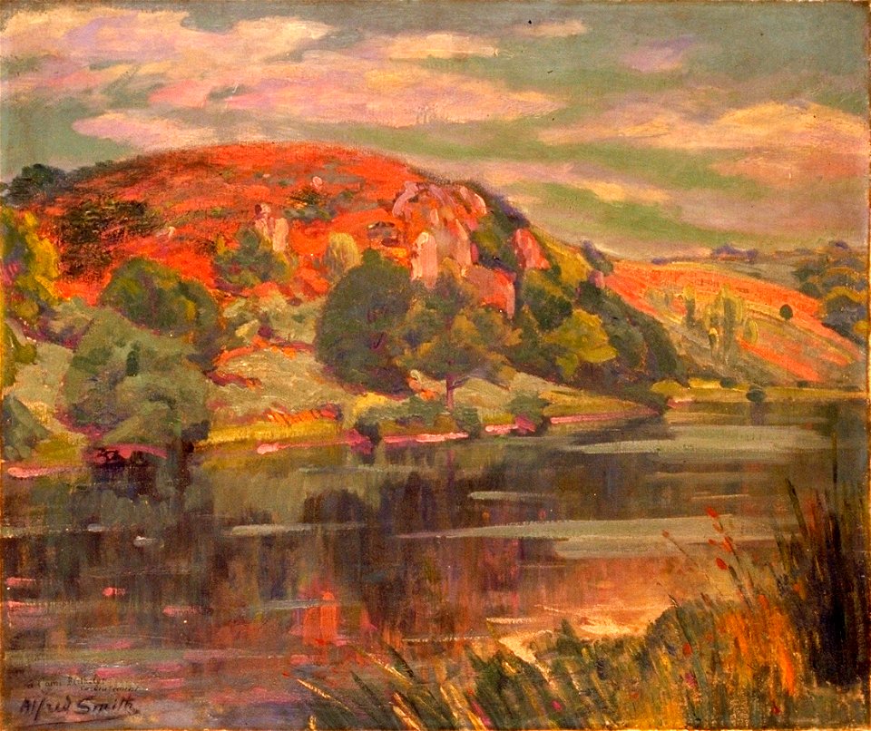Smith Alfred - Bords de la creuse à Crozant
