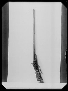 Snapplåbössa med lås av holländsk-engelsk typ, England ca 1590 - Livrustkammaren - 2041