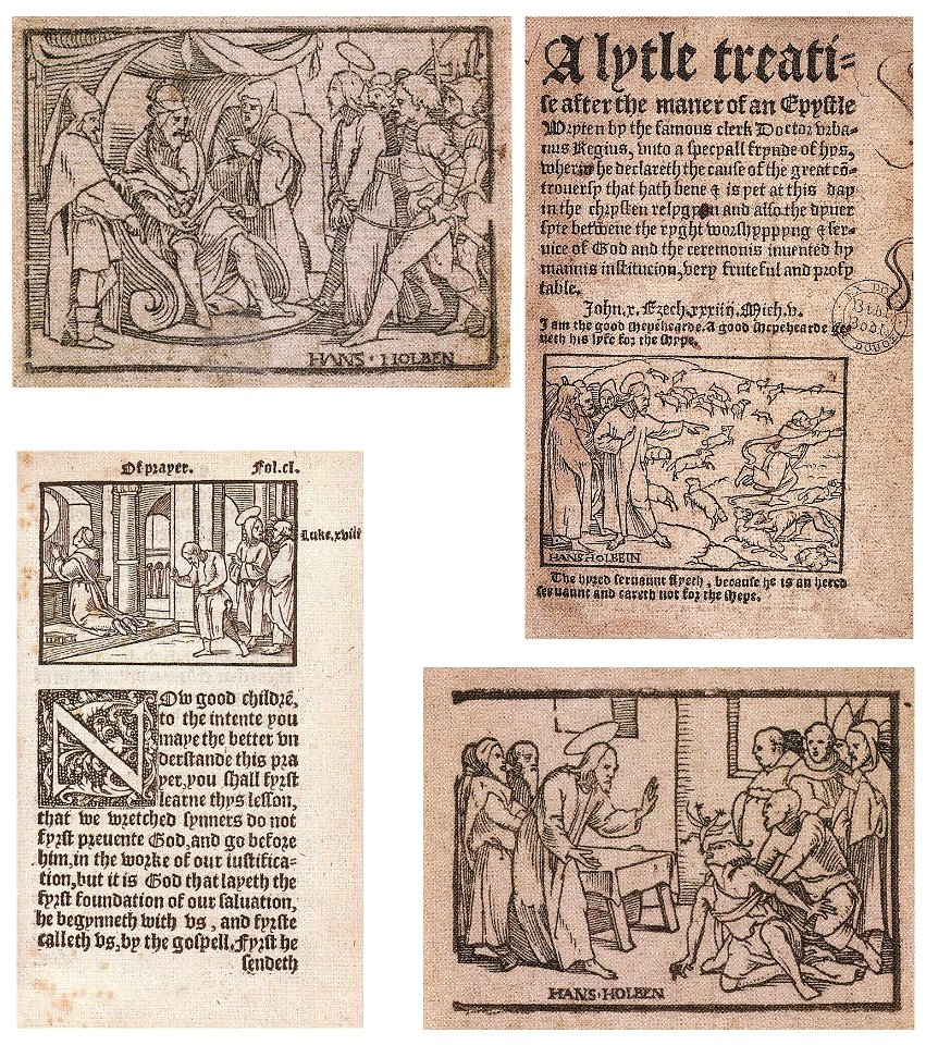 Small Reformation Woodcuts, by Hans Holbein the Younger