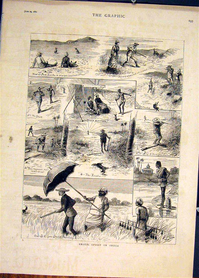 Small Sport in India, 1882