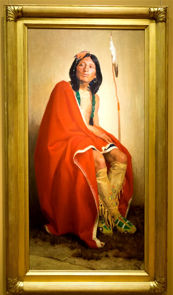 Smithsonian-Couse-Elk-Foot of the Taos Tribe-2278