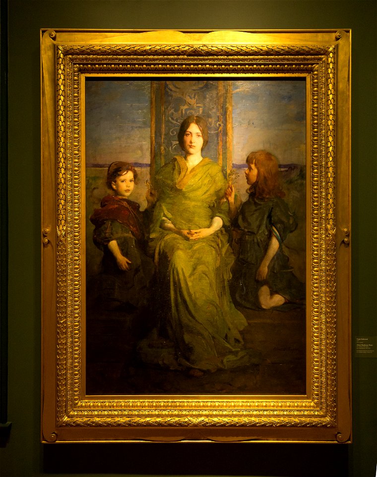 Smithsonian-Thayer-Virgin Enthroned-2258