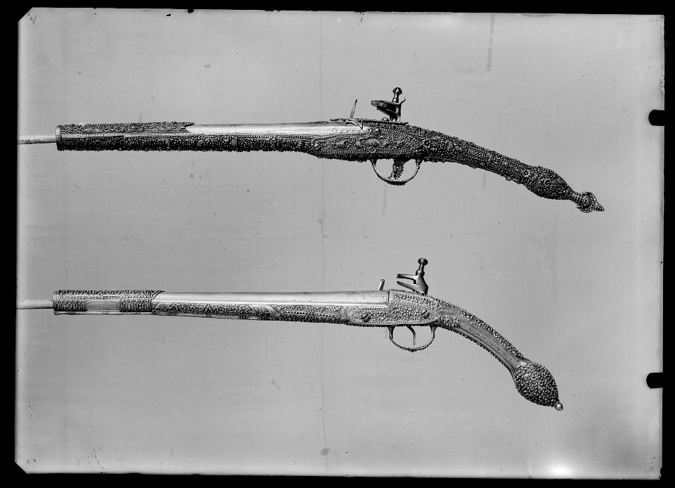 Snapplås-flintlåspistoler - Livrustkammaren - 77333