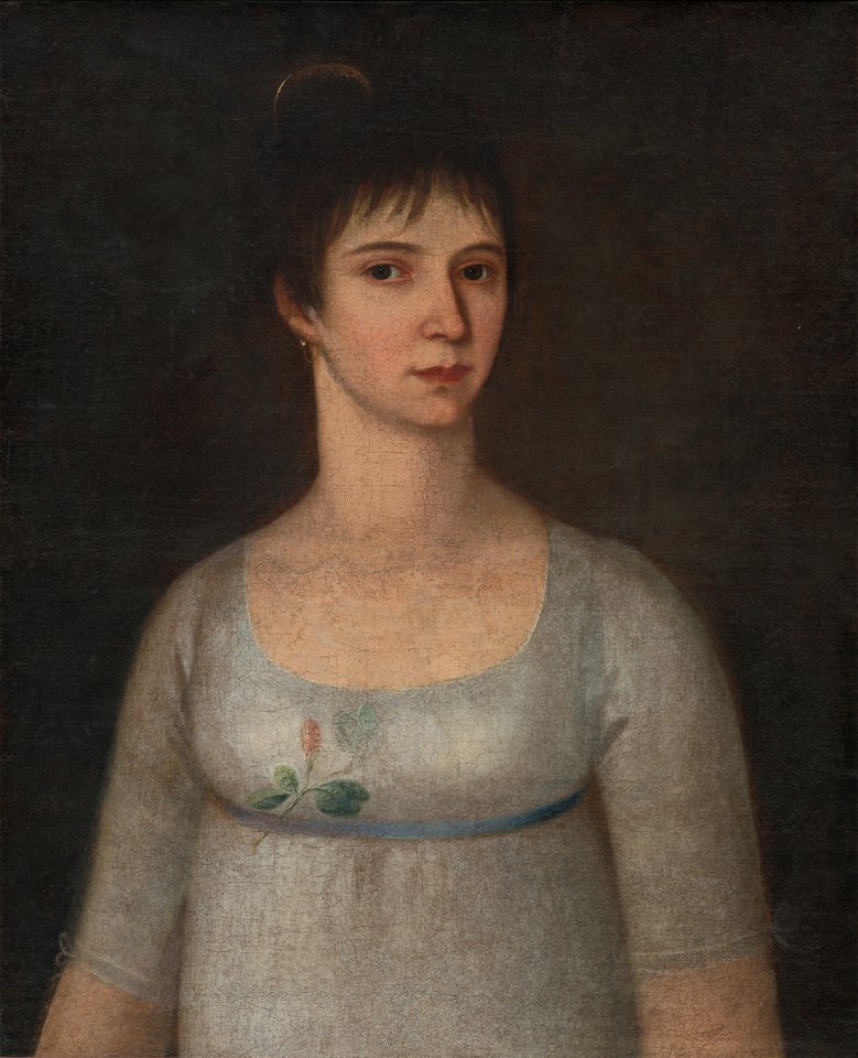 Slovenský maliar z 19. storočia - Portrét Márie Tihanyi - O 1259 - Orava Gallery