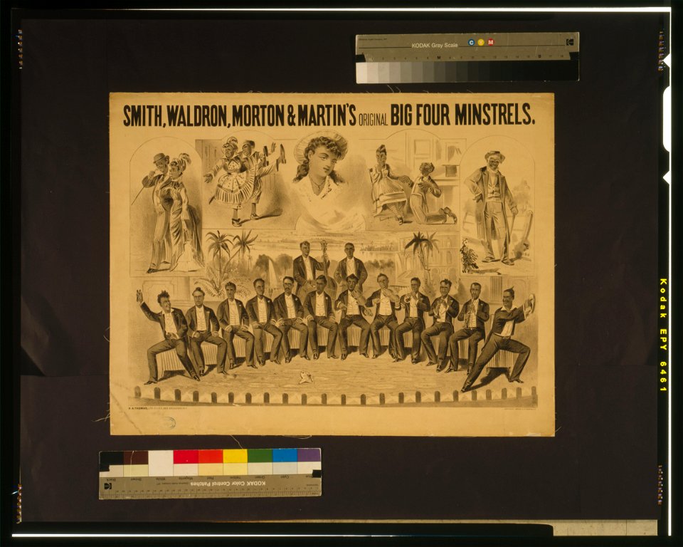Smith, Waldron, Morton & Martin's Original Big Four Minstrels LCCN2014637026