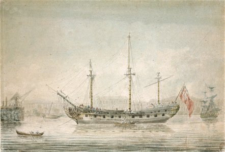 Small East Indiaman refitting RMG PW5910