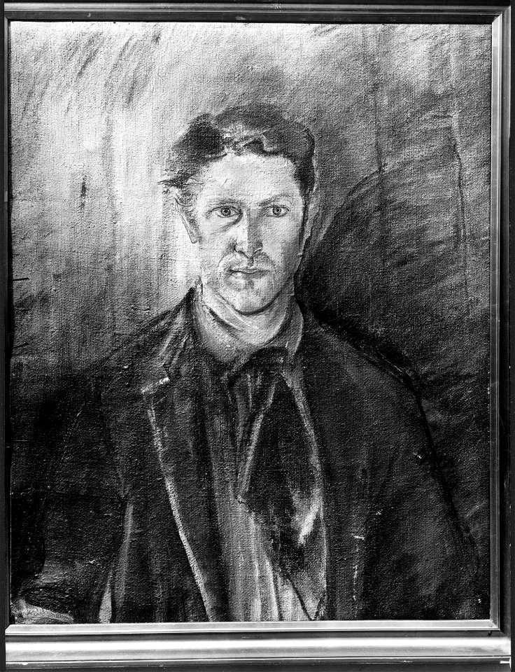 Per Smith-Kielland - Self-portrait - Norsk portrettarkiv - Riksantikvaren - S001242