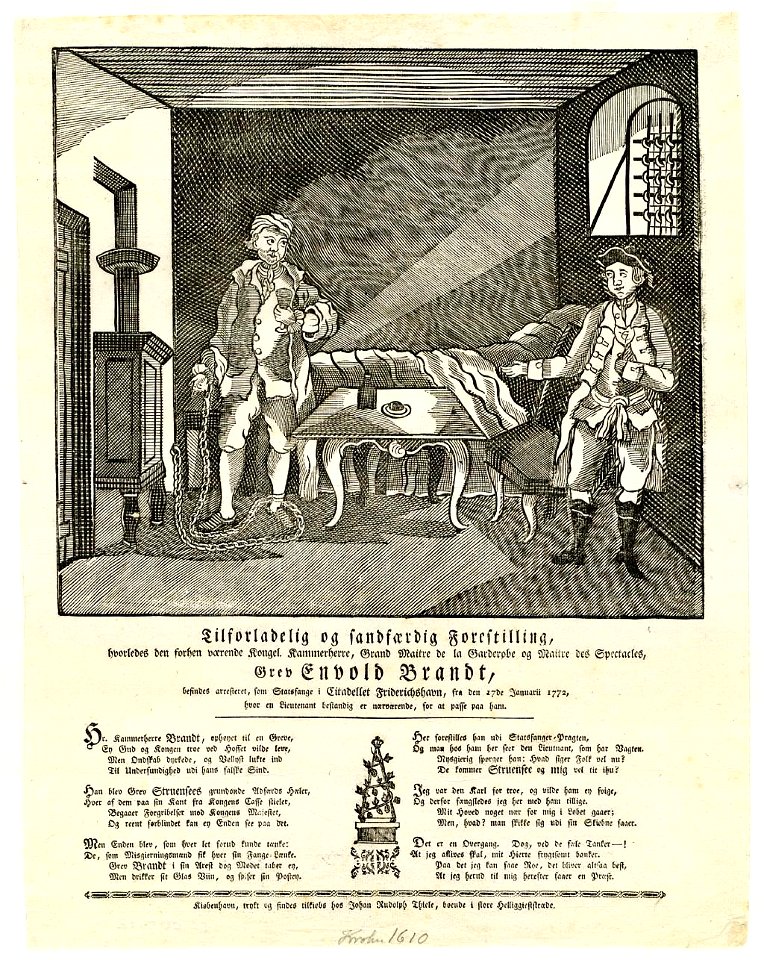 Smædeblad for grev Brandt object186