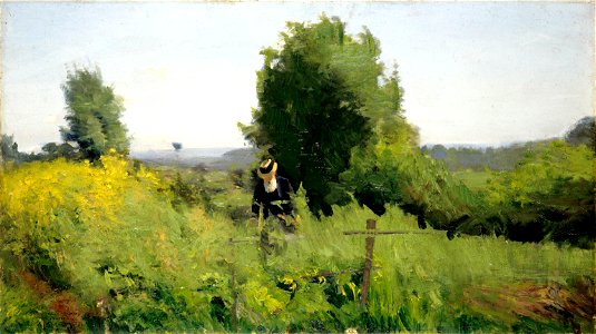 Smith Alfred - Le père Boyreau au printemps